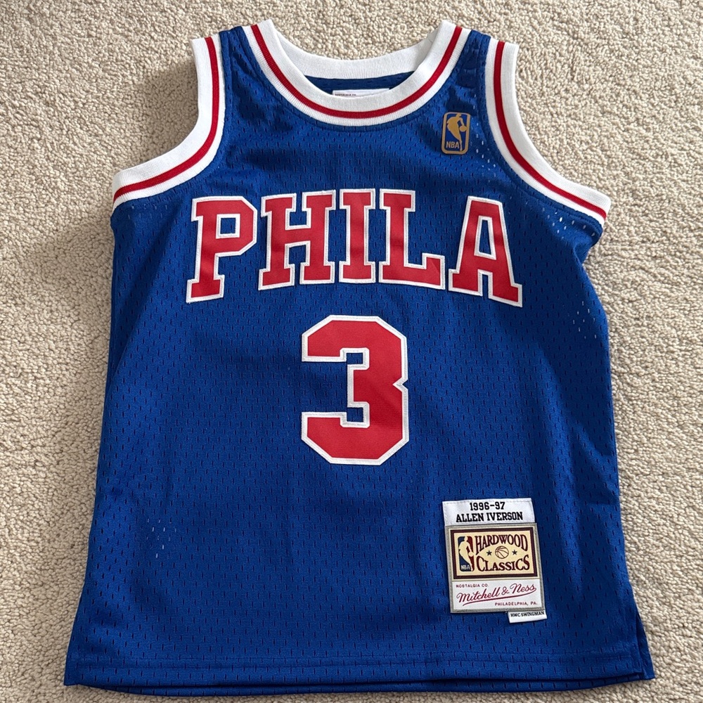 Iverson Philadelphia 76ers Sixers Jersey